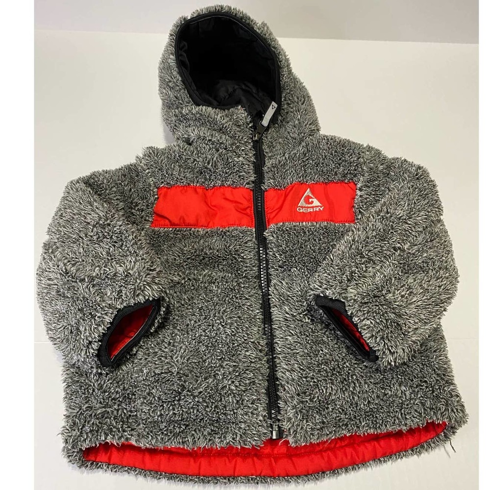 GERRY Reversible Toddler Hooded Winter Coat Size 2T